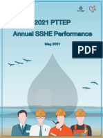2021 PTTEP Annual SSHE Performance