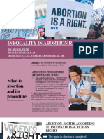 Inequality in Abortion Rights