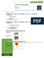 Examen de Progreso-2022 - Vi de Secundaria