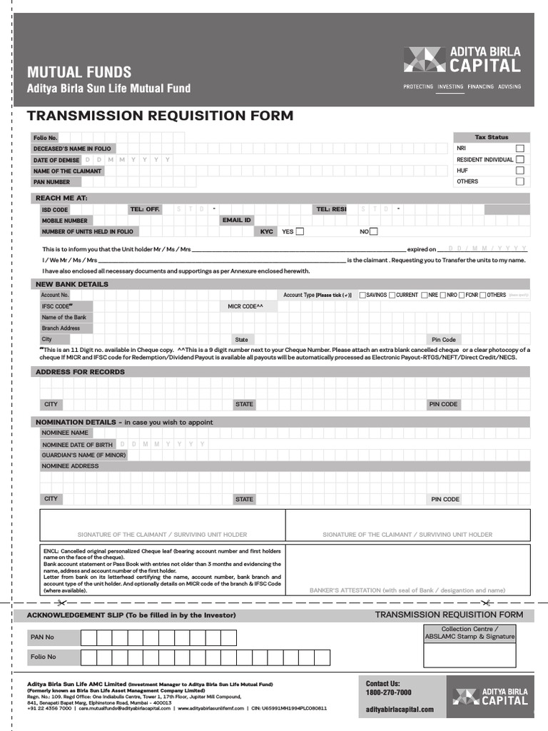 absl-transmission-form-download-free-pdf-indemnity-cheque