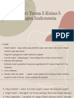 Materi Tema 5 Kelas 5