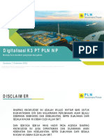 Digitalisasi K3 PT PLN NP: Menuju Zero Accident Yang Layak Dan Pantas