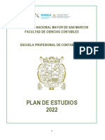 Plan de Estudios 2022-Conta-UNMSM