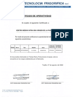 5.certificado de Operatividad Refrigerador