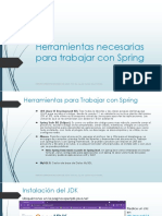 Herramientas Necesarias para Trabajar Con Spring