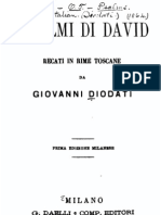 I Salmi Di David Recati in Rime Toscane Da Giovanni Diodati, 1864