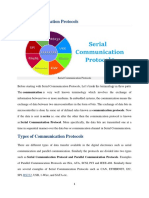 Serial Communication Protocols and RTC