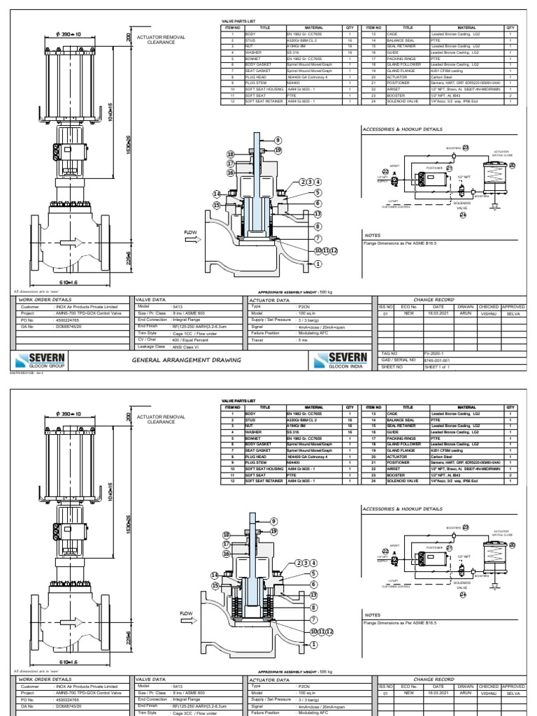 8745 GAD Rev00 | PDF | Valve | Plumbing