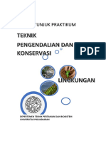 Petunjuk Praktikum: Teknik Pengendalian Dan Konservasi