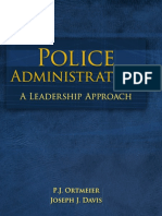 Police Administration A Leadership Approach