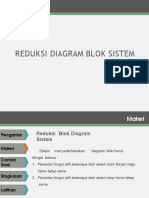 REDUKSI DIAGRAM BLOK SISTEM