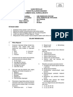 Ujian Sekolah TAHUN PELAJARAN 2022/2023 Lembar Soal Kurikulum 2013