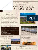 Lugares turísticos y hoteles en Galápagos