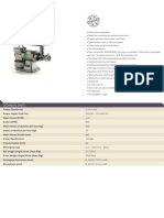 Technical Sheet: Home Meat Mincer and Grater TG Models