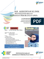 STANDAR AKREDITASI KLINIK