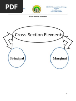 Cross-Section Elements: Principal Marginal