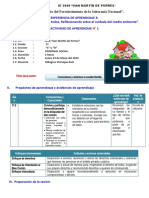 "Año Del Fortalecimiento de La Soberanía Nacional".: Ie 3046 "San Martín de Porres"