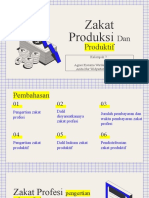 Zakat Produksi: Dan Produktif