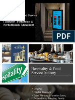 03 Hospitality 0 Food Service Industries