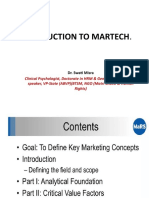 Introduction To Martech.