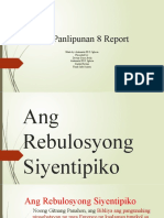 Araling Panlipunan 8 Report