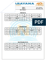 25.09.22 - SR - STAR CO-SC (MODEL-A&B) - Jee - Adv - 2020 - P1 - PTA-2 - KEY & SOL