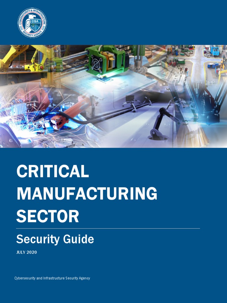Critical Manufacturing Security Guide | PDF | Computer Security | Security