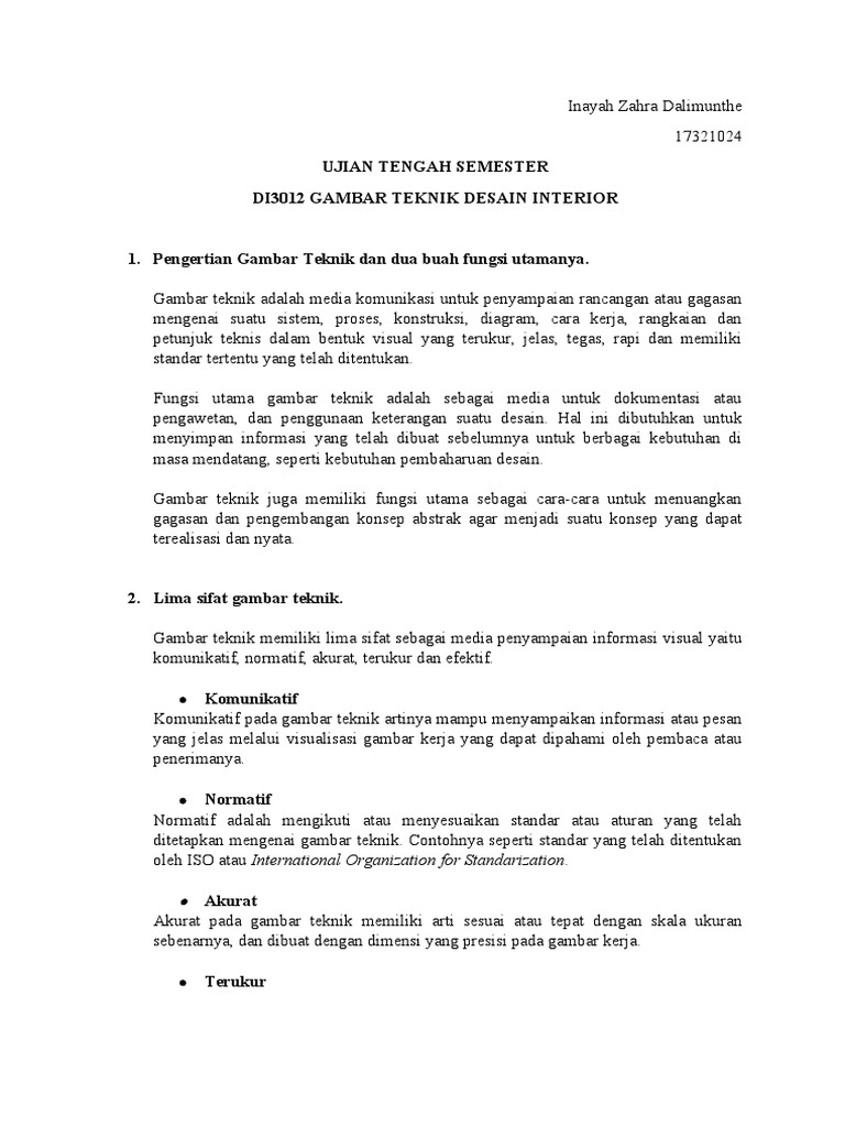 Gambar Teknik | PDF
