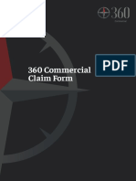 360 Commercial Claim Form