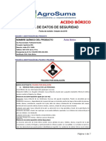 Acido Borico - HDS Agrosuma