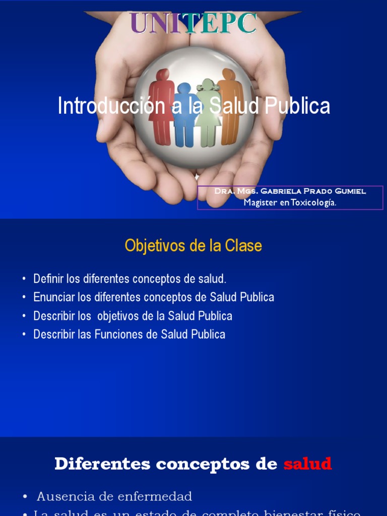 Salud Pública Unitepc Pdf Salud Pública Promoción De La Salud