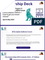 The Partnership Deck - The Great Indian BFSI Awards 2023 3rd Edition