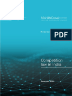 Competition Law in India: Research