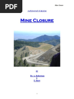 Geotechnical Guidelines for Pit Closure | PDF | Risk | Mining