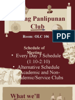 AP Club Meeting
