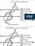 Parallel Lines Cut Bya Transversal
