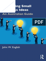 Unlocking Small Business Ideas: An Australian Guide-Routledge by John W. English