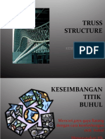 Truss Structure: Keseimbangan Titik Buhul