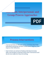 Individual, Interpersonal, Group Process Approaches 2