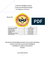 Belajar Dan Pembelajaran Teori Pembelajaran Konstruktivistik