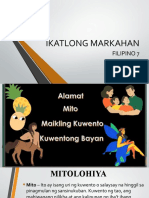 Ikatlong Markahan: Filipino 7