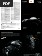 Download A 77 by sonyalpharumors SN63723520 doc pdf