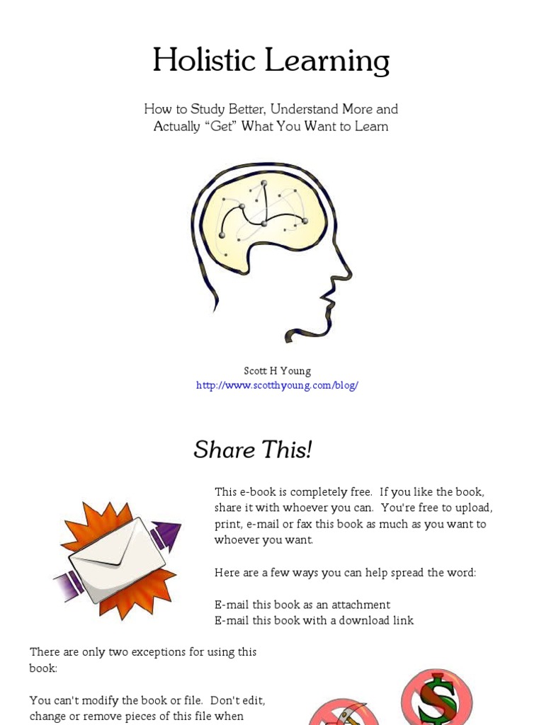 Holistic Learning: How To Study Better, Understand More and Actually ...
