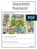 Indicazioni Stradali Worksheet