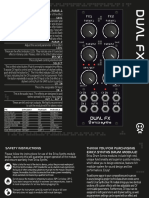 FX1 and FX2 effect parameters and routing