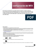 Manual de Configuración Del MTX