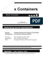 Linux Containers Basic Concepts