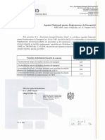 Solicitare Ajustare Prețuri S.A. FEE Nord