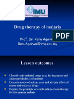 Drug Therapy of Malaria