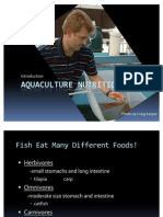 Aquaculture Nutrition Arc 2009 FCR